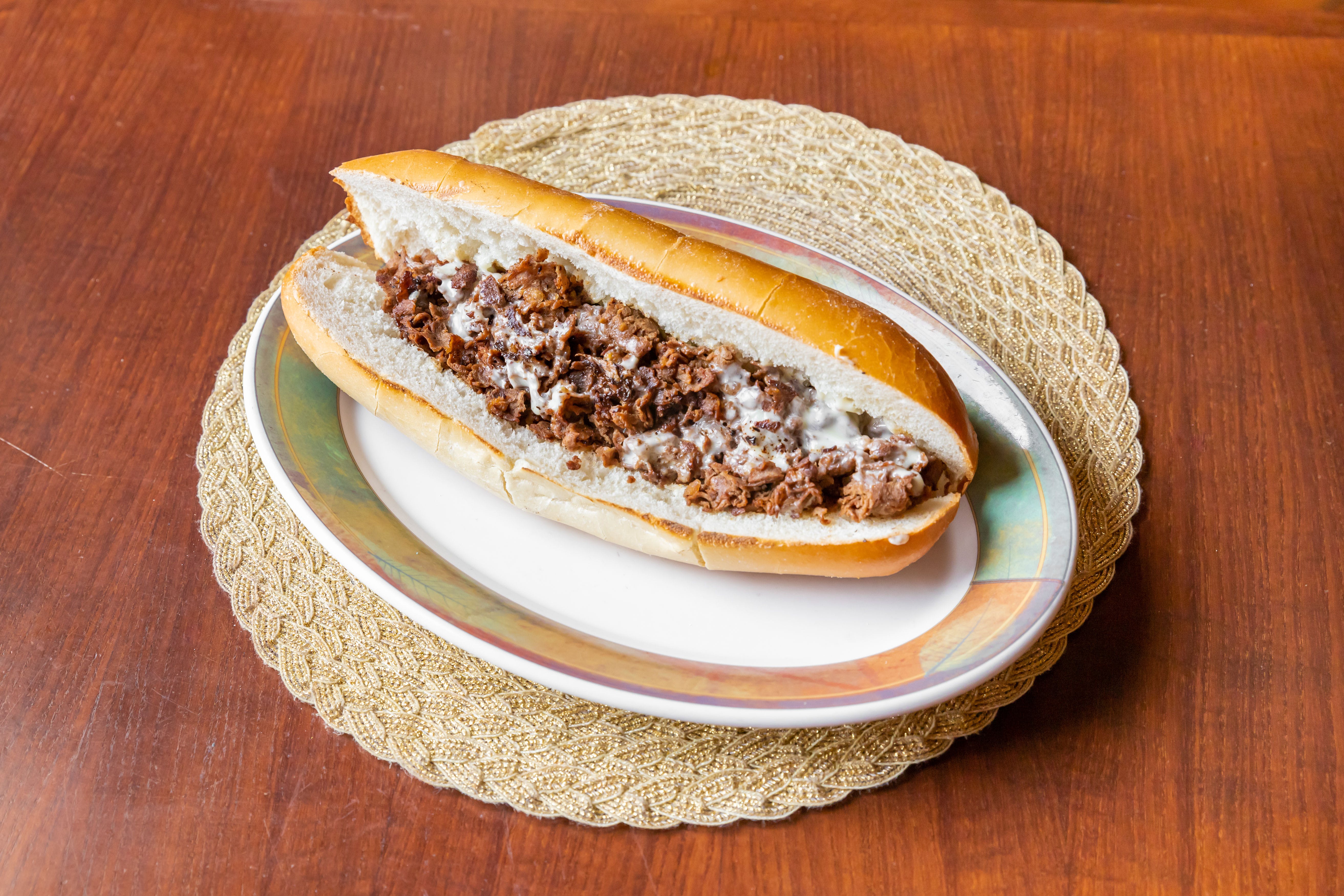 Order Cheesesteak Sandwich - Sandwich food online from Cafe Maria Ristorante & Pizzeria store, Frenchtown on bringmethat.com