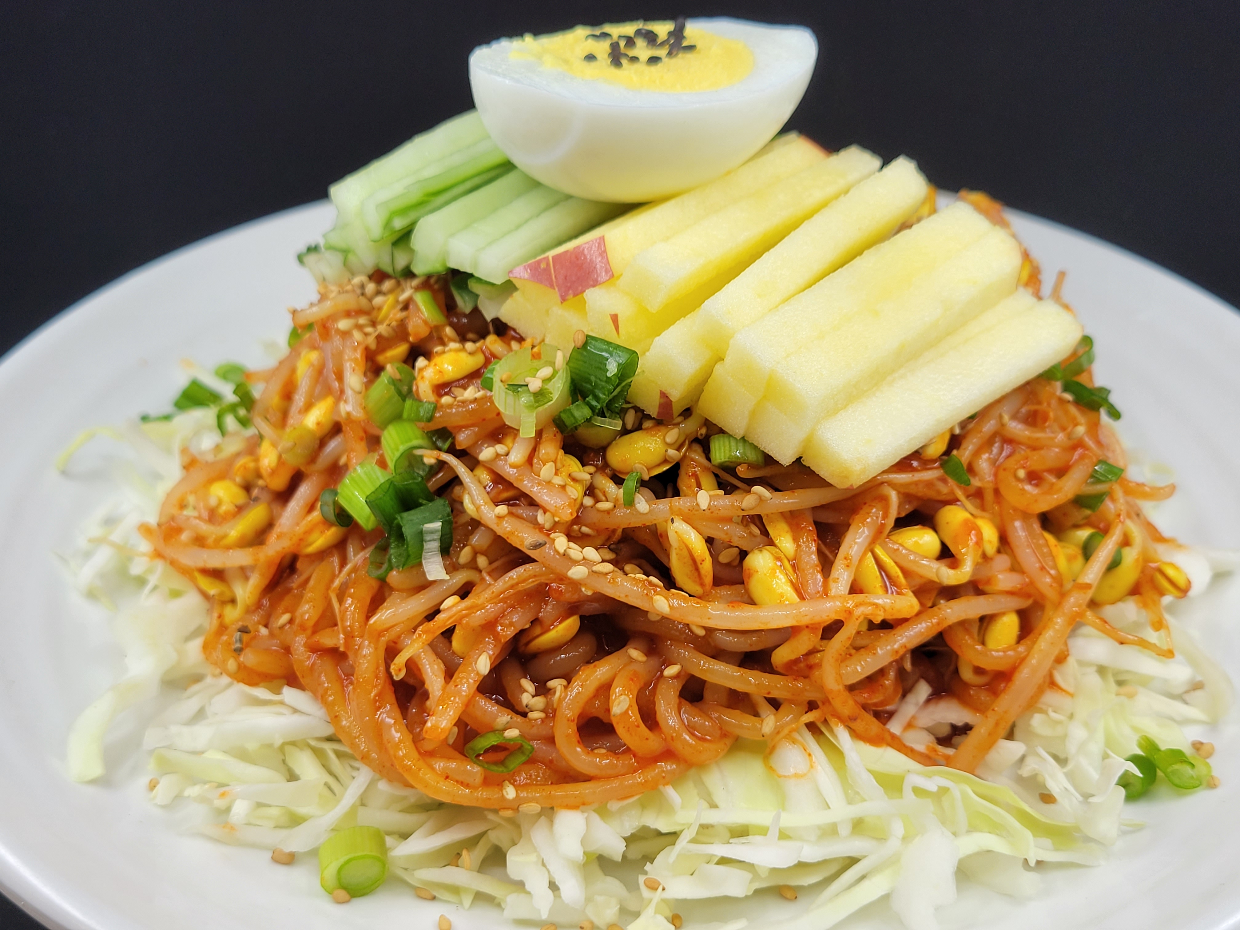 Order F18.️Spicy Sticky Noodle / 쫄면 food online from Food Avenue store, Ridgefield on bringmethat.com