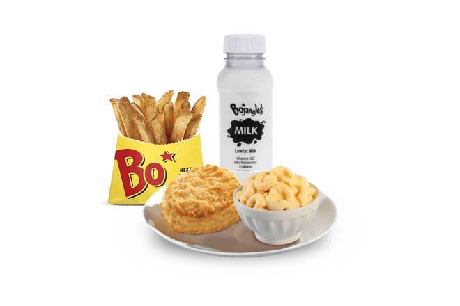 Order Mac n' Cheese Kids' Meal - 10:30AM to Close food online from Bojangle's store, Johnson City on bringmethat.com