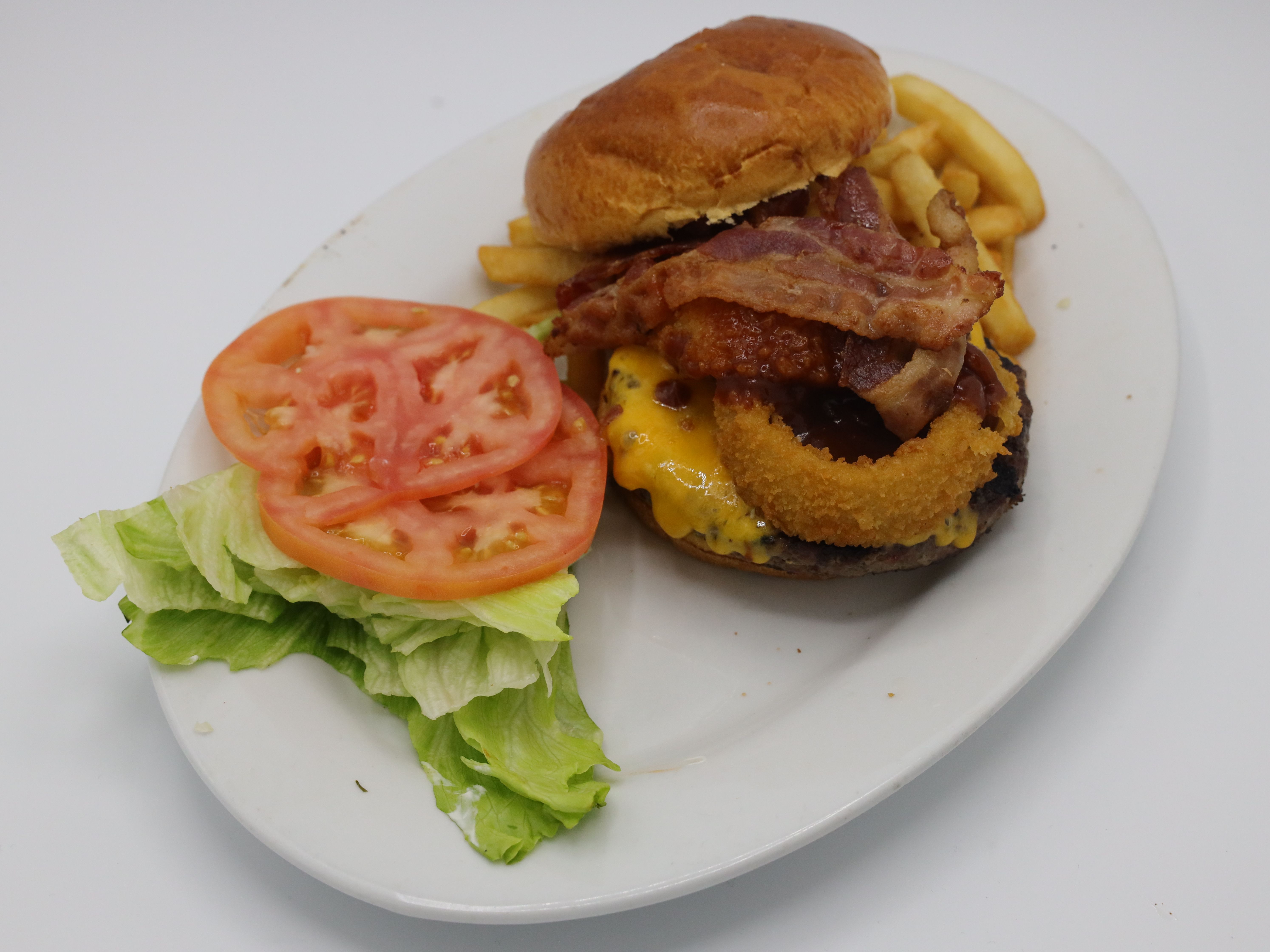 Order Barbecue Burger food online from Montclair House Grill store, Montclair on bringmethat.com