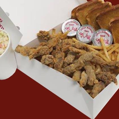 Order 18 pc Feast Steakfingers food online from Lucky Wishbone store, Tucson on bringmethat.com