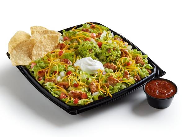 Order Taco Salad With Fresh Guac – Grilled Chicken  food online from Del Taco store, Moreno Valley on bringmethat.com