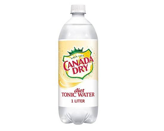 Order Canada Dry Tonic Water, 1L mixer food online from Pacific Liquor Market store, Bell Gardens on bringmethat.com