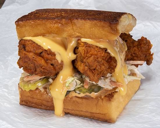 Order Cheesy Chick food online from Bad Mutha Clucka store, San Antonio on bringmethat.com