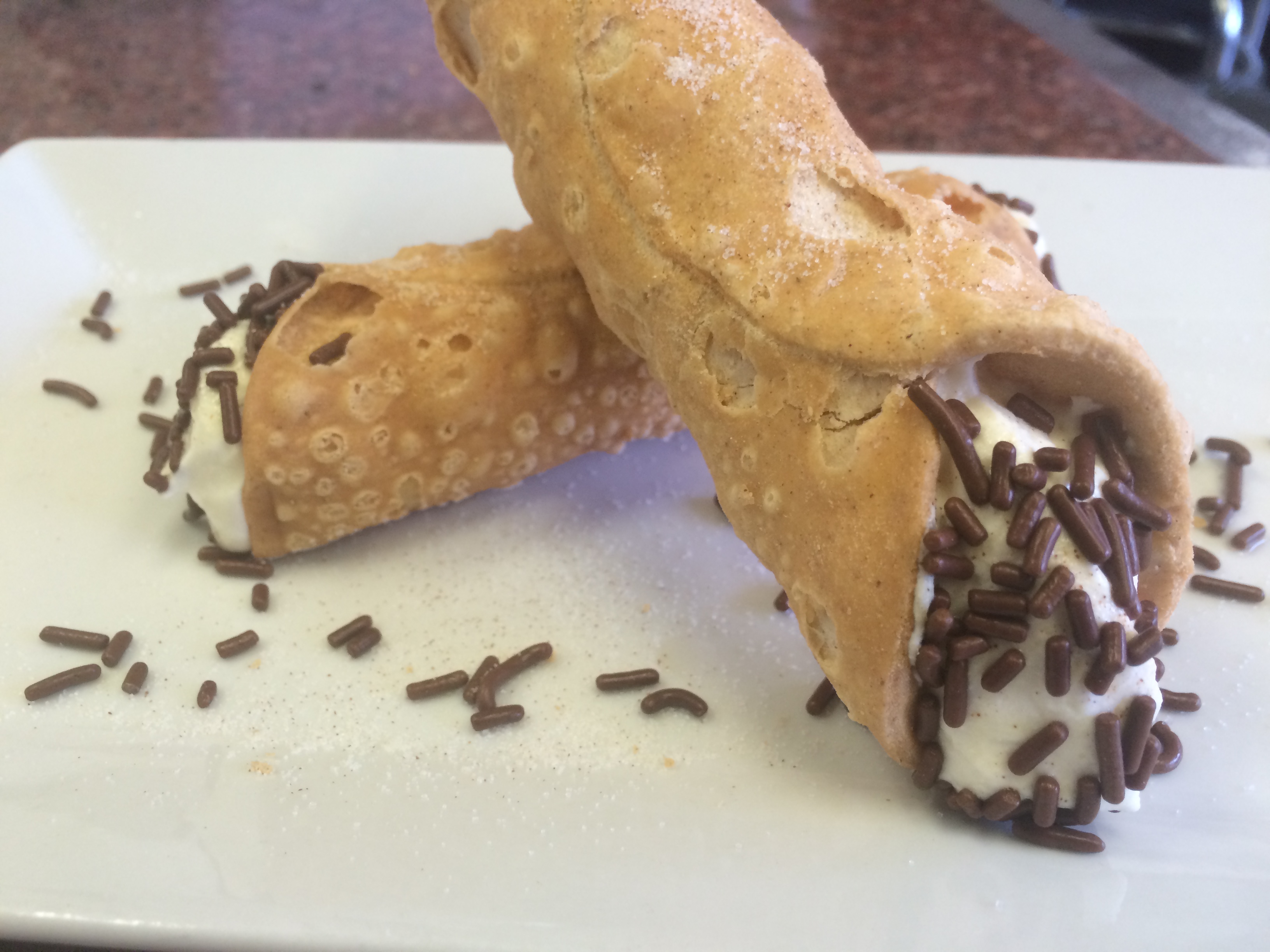 Order 2 Fresh Filled Canolli food online from Napolitano Brooklyn Pizza store, Providence on bringmethat.com