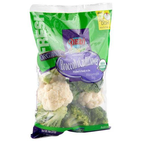 Order Pero Family Farms · Broccoli & Cauliflower (9 oz) food online from ACME Markets store, Smyrna on bringmethat.com