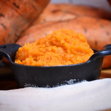 Order Sweet Potato Mash food online from Bad Brads BBQ store, New Baltimore on bringmethat.com