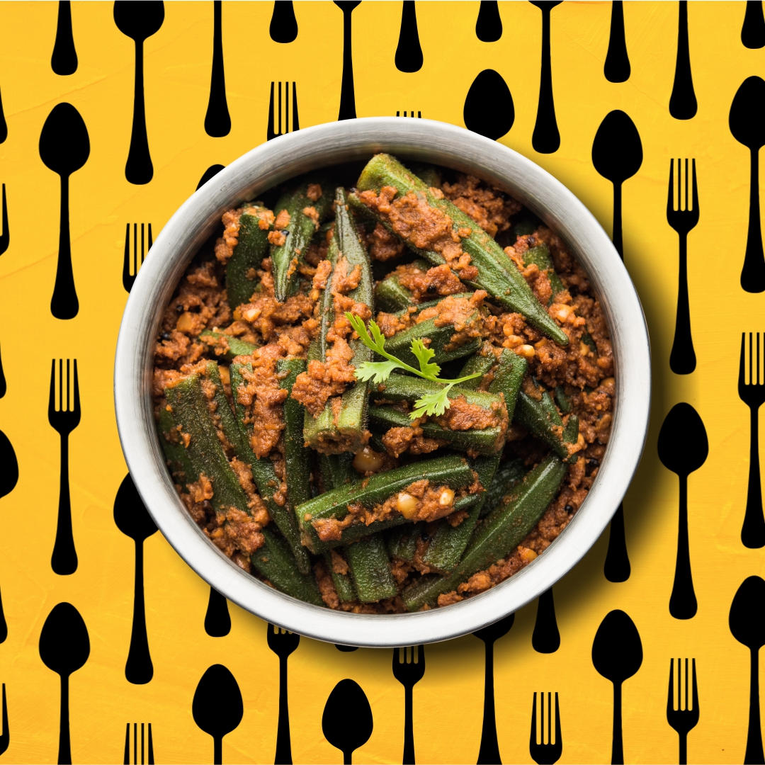 Order Sauteed Okra  food online from Curry Spoon store, Milton on bringmethat.com