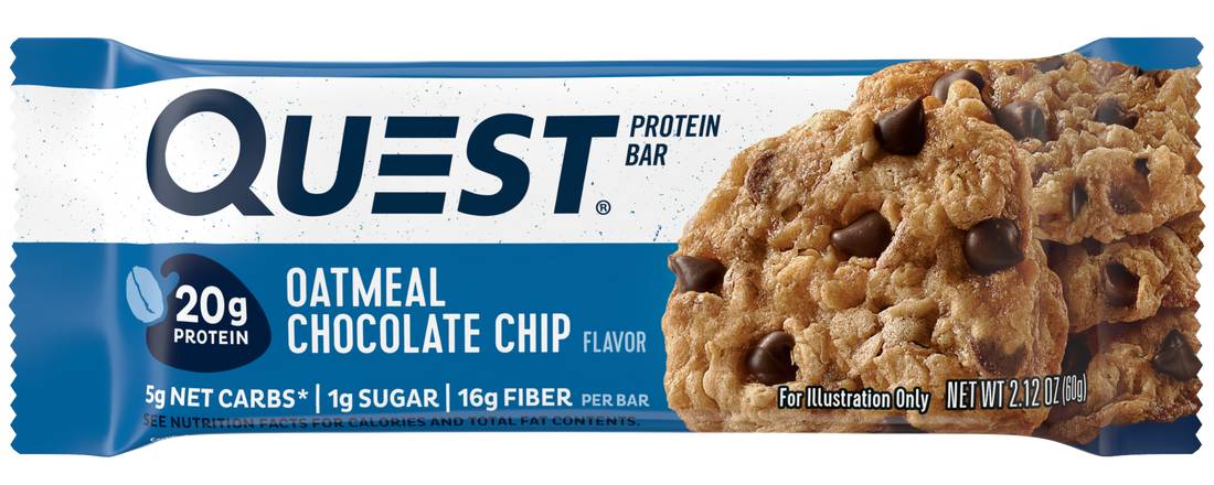 Order Quest Nutrition Protein Bar, Oatmeal Chocolate Chip food online from Cvs store, MONTEZUMA on bringmethat.com