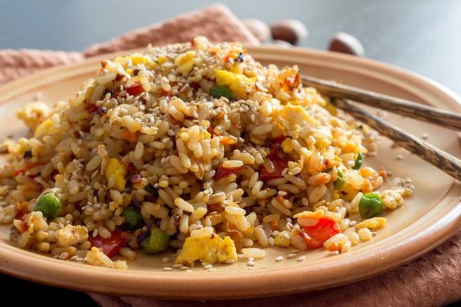 Order Pork fried rice food online from East China store, Aurora on bringmethat.com