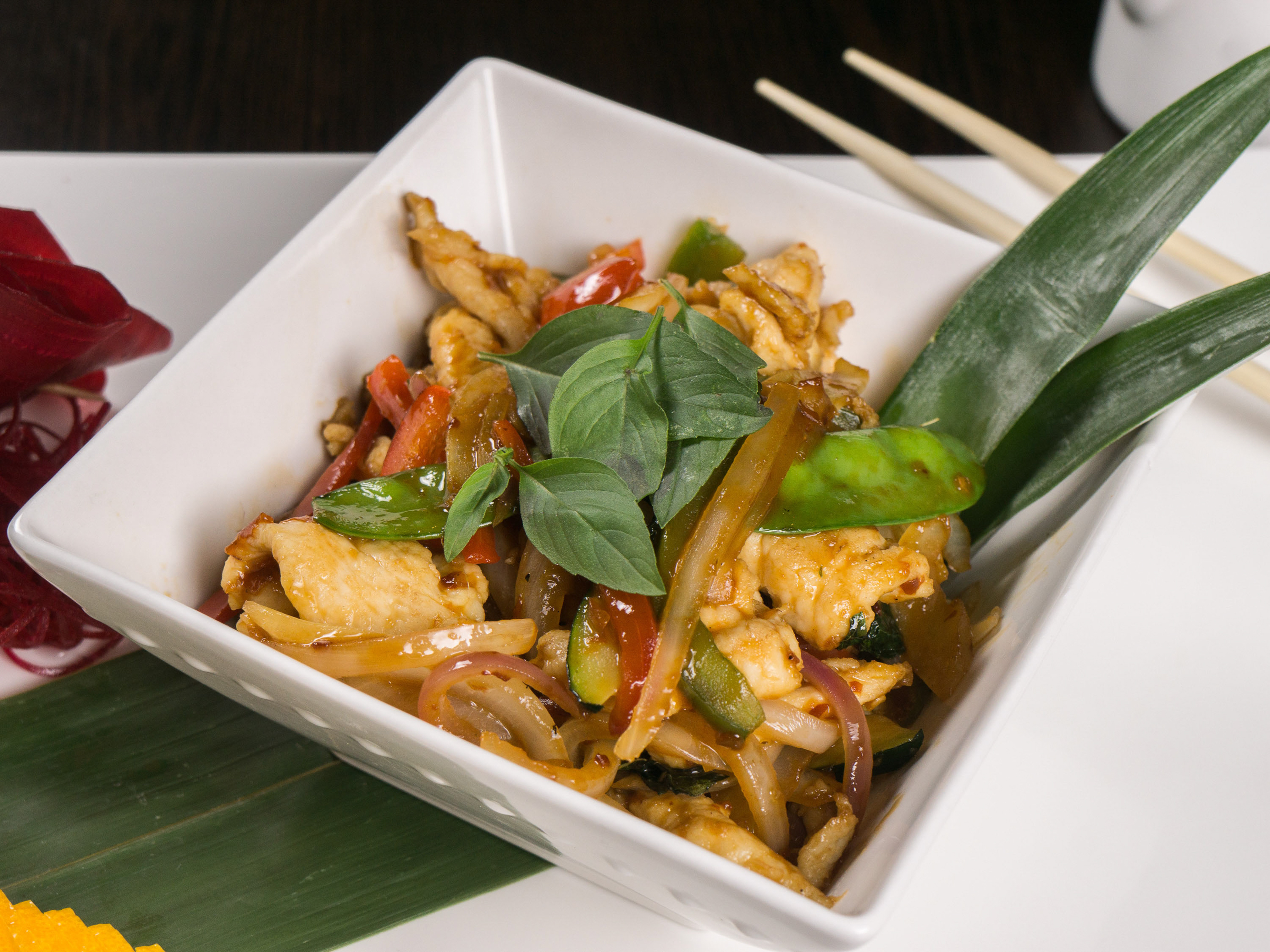 Order Thai Basil with Chicken food online from 18-8 Sushi store, Baltimore on bringmethat.com