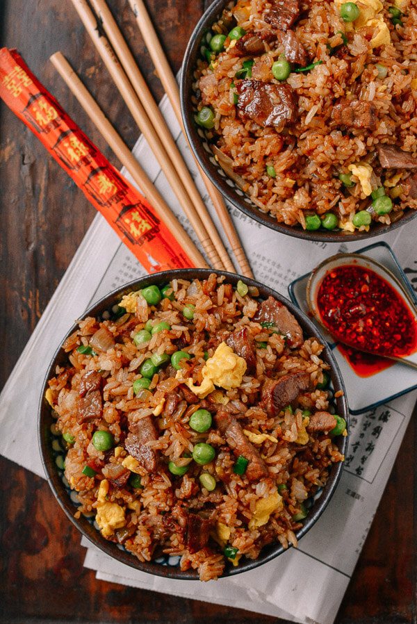Order Beef Fried Rice(large) food online from Far East Restaurant store, Capitol Heights on bringmethat.com