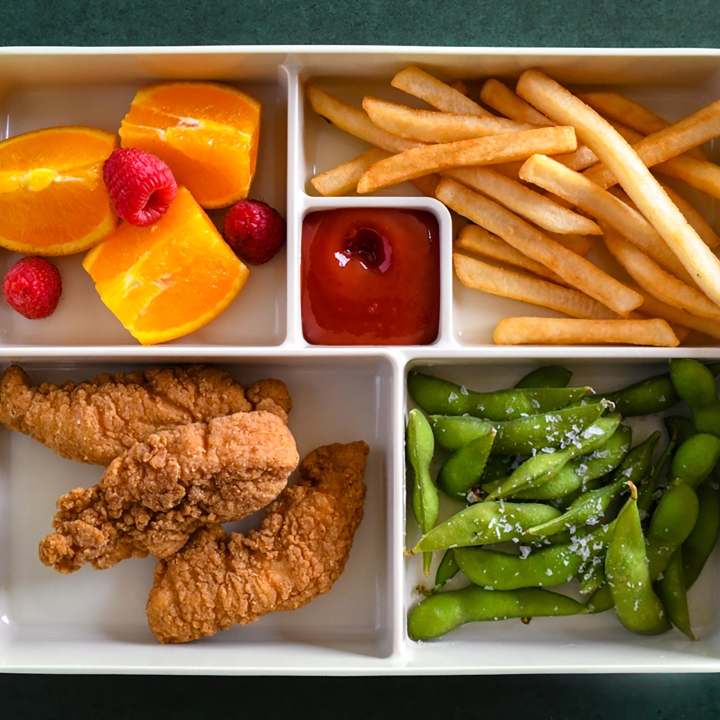 Order Lil Bento Box - Chicken Tenders food online from Yum Roll store, Omaha on bringmethat.com