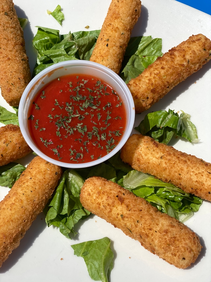 Order Mozzarella Sticks (7 pieces) food online from Pizzabar 141 store, Woodbury on bringmethat.com