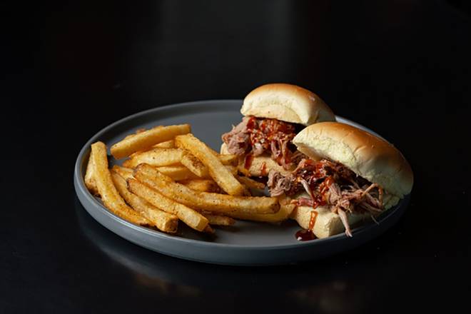Order BBQ Sliders food online from R&R Barbeque store, South Jordan on bringmethat.com