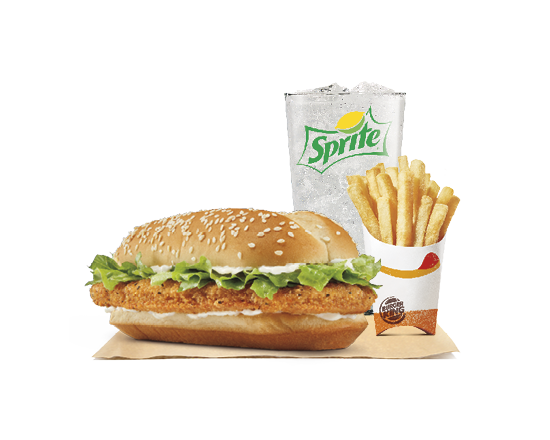 Order Original Chicken Sandwich Meal food online from Burger King store, Monticello on bringmethat.com