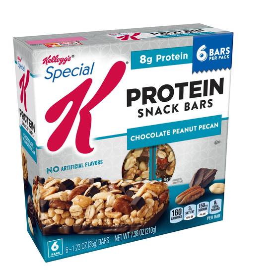Order Kellogg's Special K Protein Snack Bars, Chocolate Peanut Pecan, 6ct 7.38oz food online from Cvs store, SAINT CLAIR SHORES on bringmethat.com