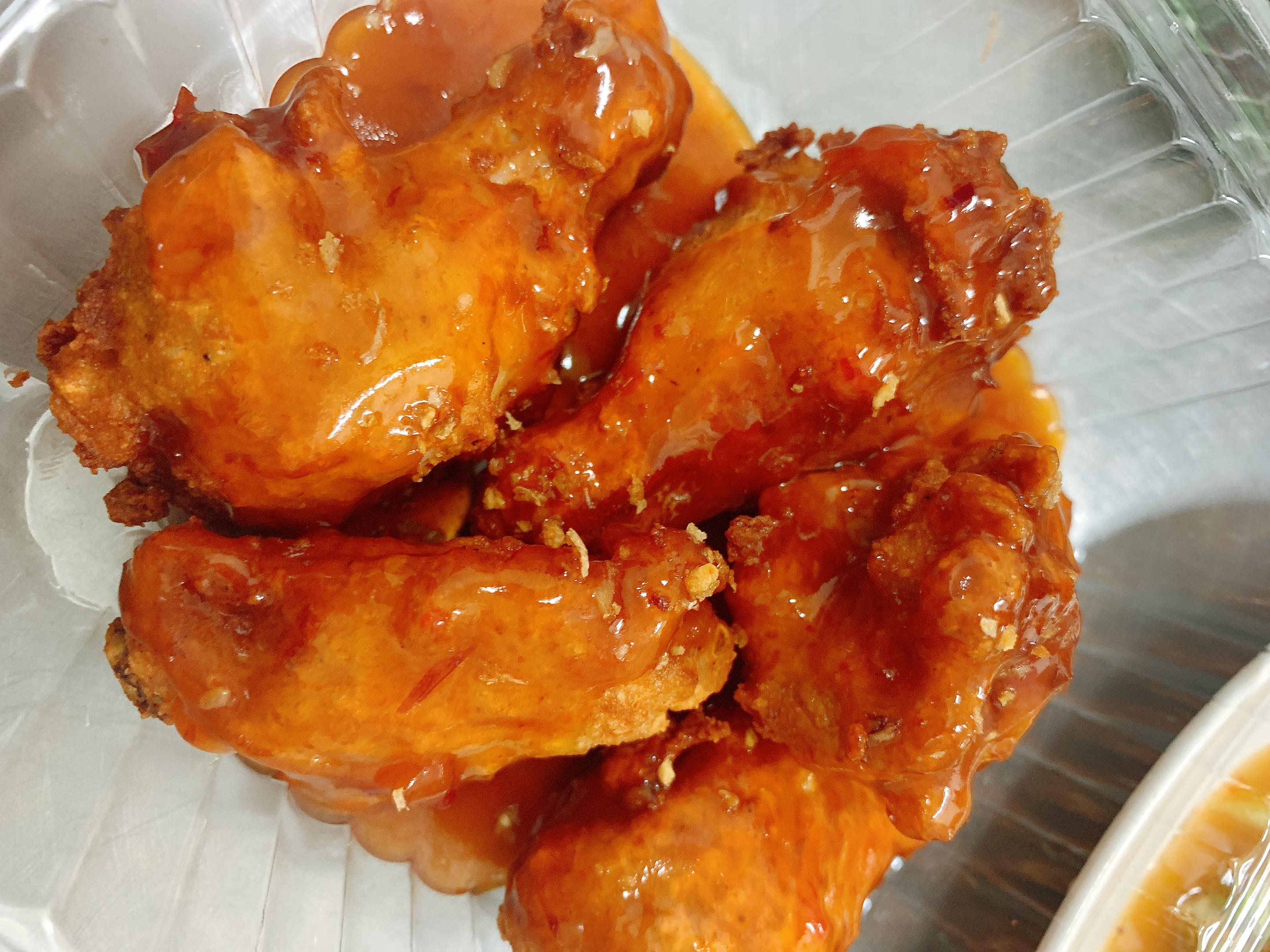 Order Chicken wings (5pcs) food online from Spoon store, Richmond on bringmethat.com