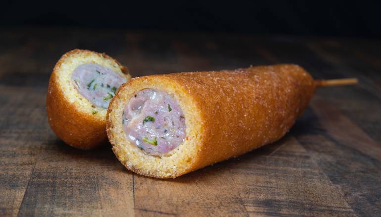 Order Jersey Corn Dog food online from Dog Haus store, Centennial on bringmethat.com