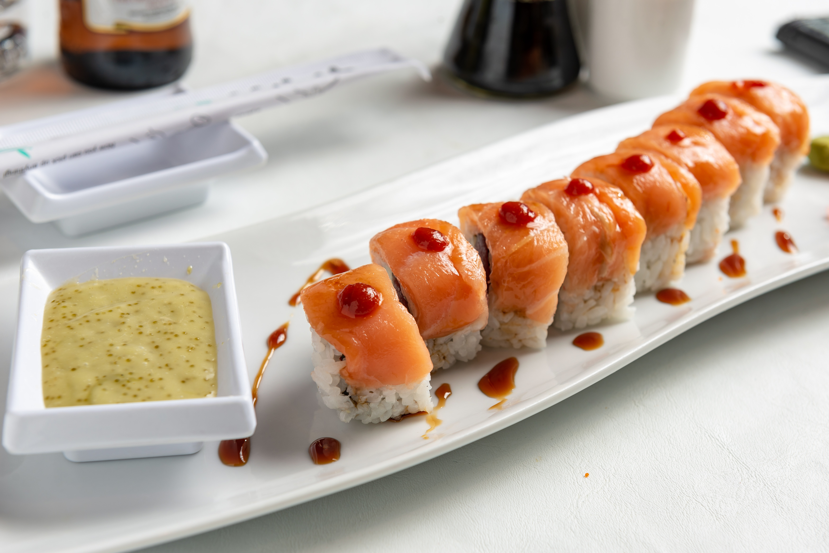 Order Wasabi Maki Roll food online from Phuket Thai Restaurant and Sushi store, Huntsville on bringmethat.com
