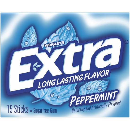 Order Extra Peppermint Sugarfree Gum, Single Pack food online from Cvs store, SUNNYVALE on bringmethat.com