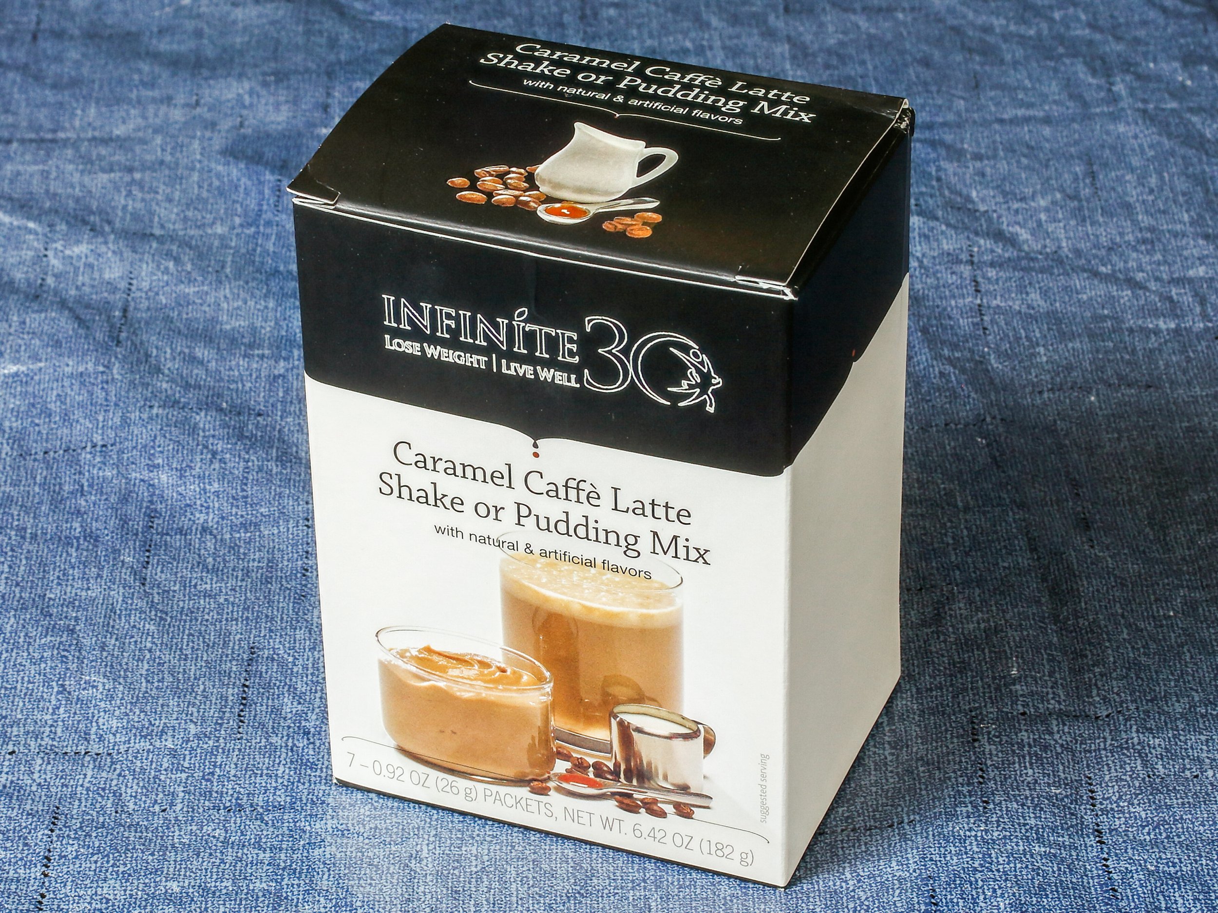 Order Caramel Caffe Latte Shake and Pudding Mix food online from Infinite30 Weight Loss and Wellness store, Raleigh on bringmethat.com