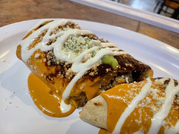 Order Monster Burrito food online from Casa Puebla store, Hockessin on bringmethat.com