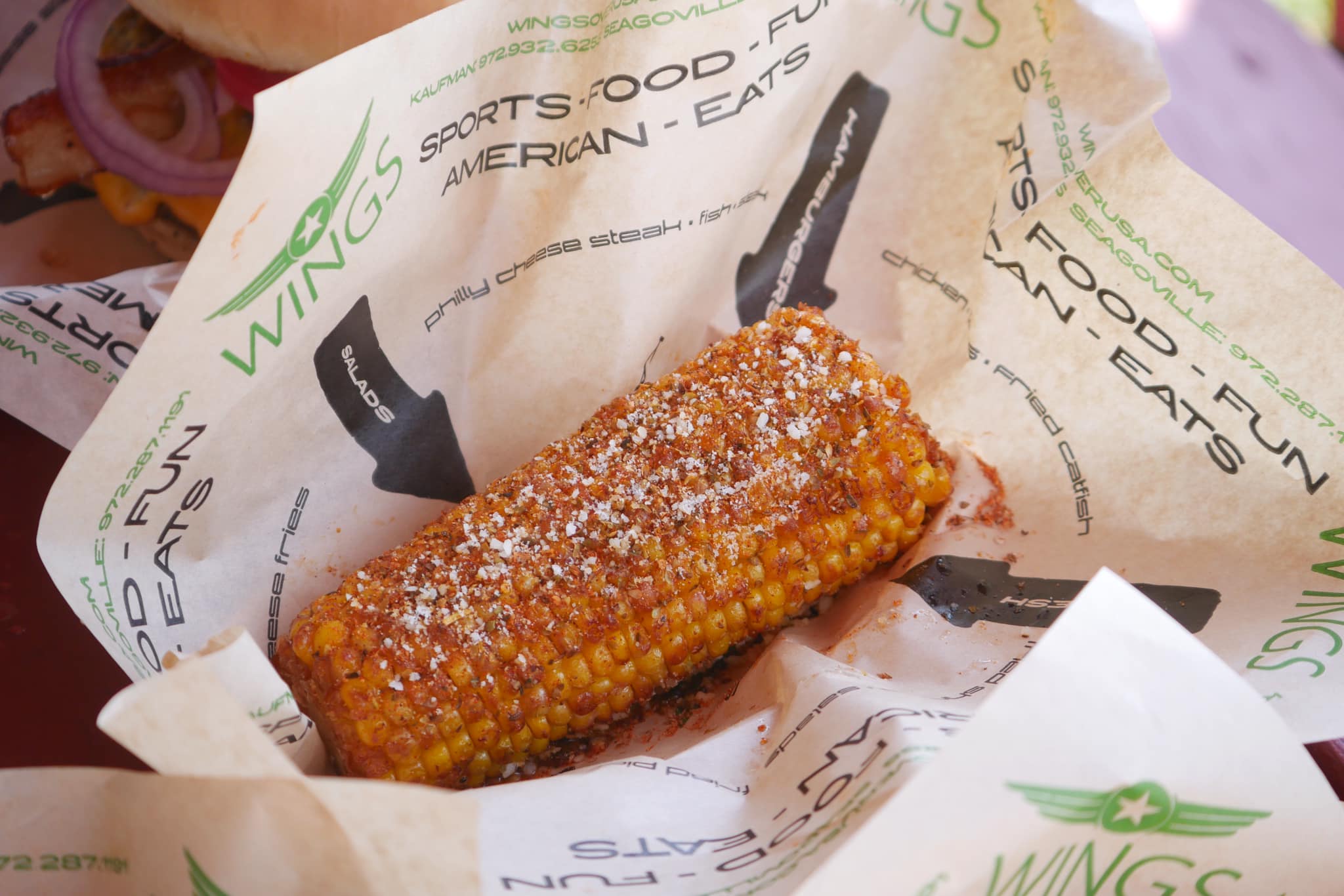 Order Corn on the Cob food online from Wings Over Fort Worth store, White Settlement on bringmethat.com