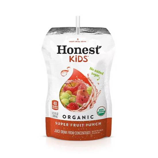 Order Honest Super Fruit Punch-Kids Pouch food online from Rise Biscuits & Donuts store, HOLLY SPRINGS on bringmethat.com