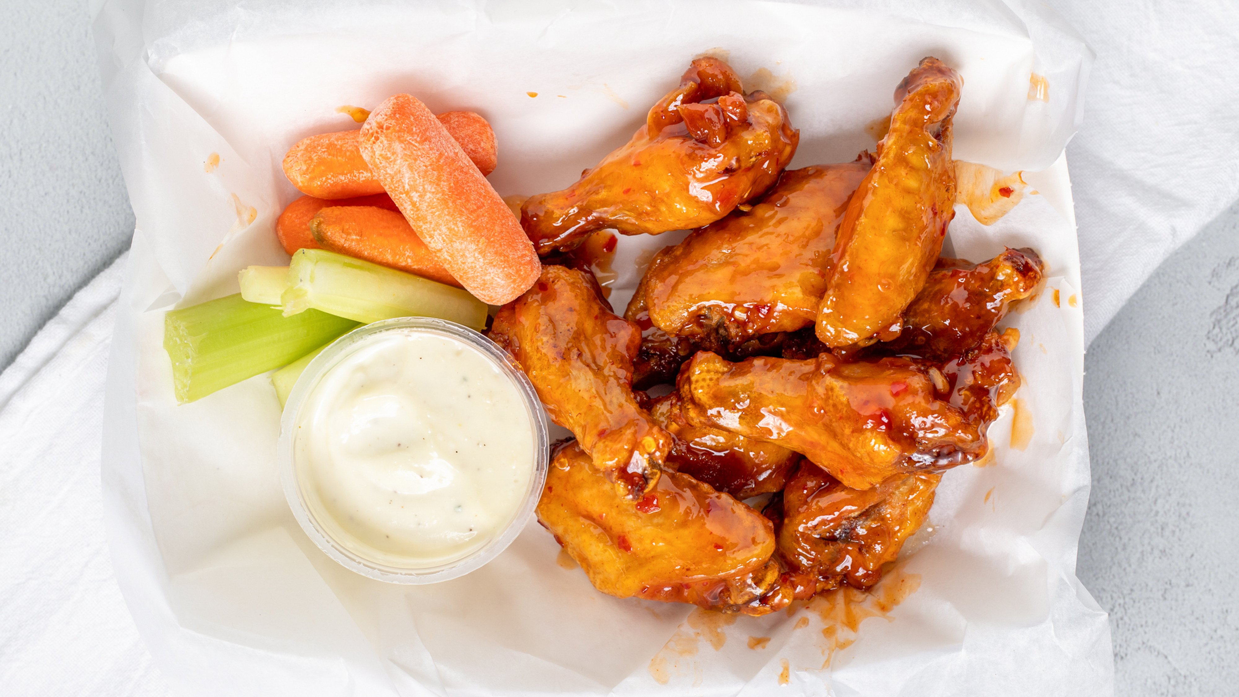 Order 10 Boneless Wings food online from Wing Ranch store, Brookhaven on bringmethat.com
