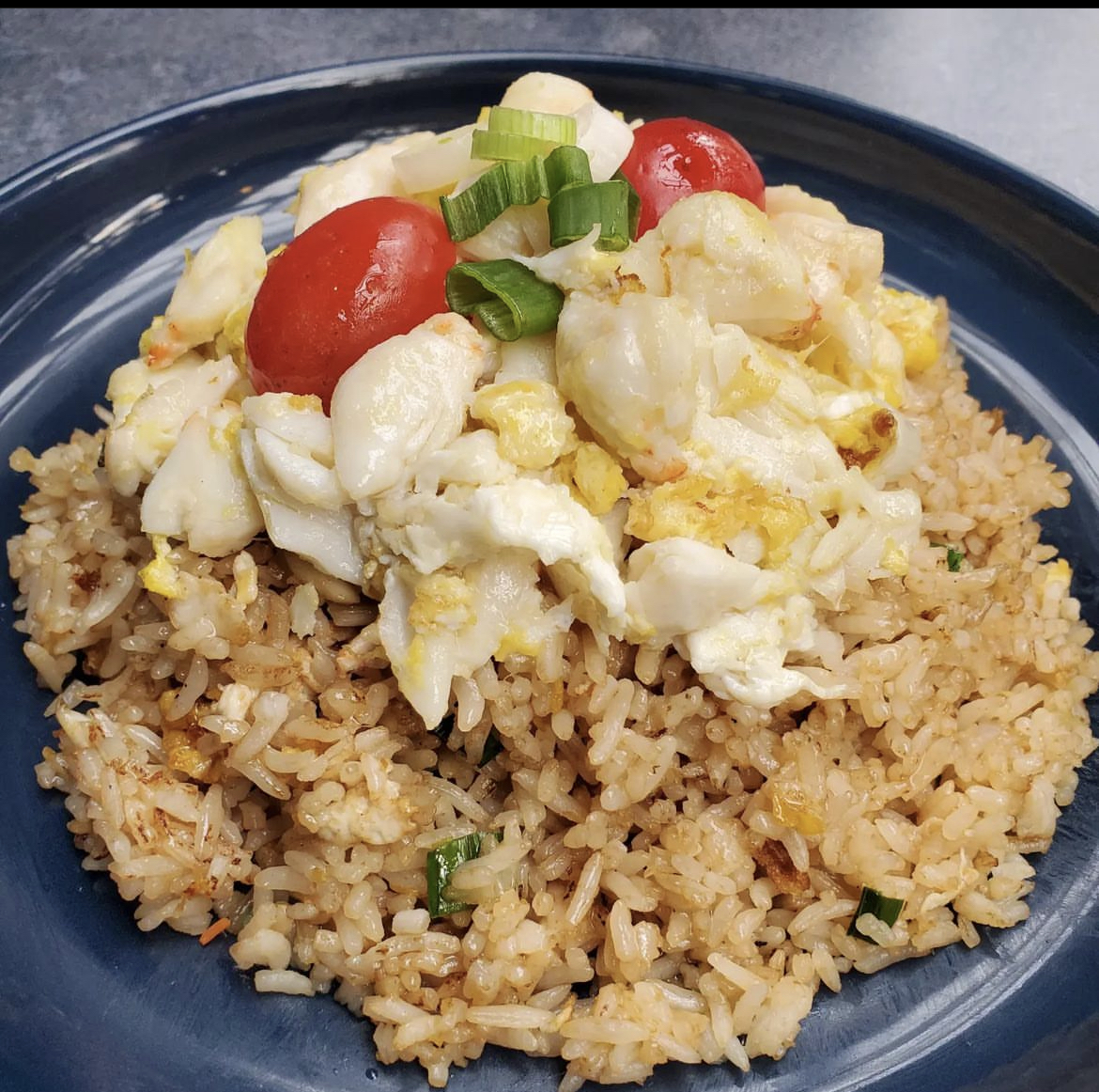 Order Crab Meat Fried Rice food online from Spicy shallot store, Elmhurst on bringmethat.com
