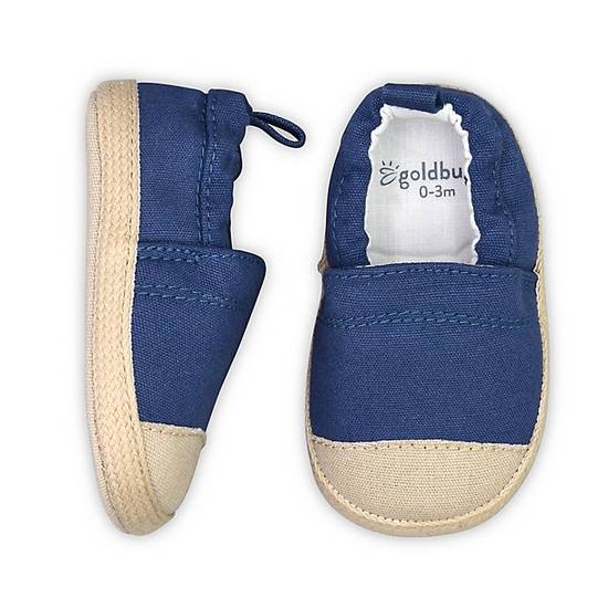 Order goldbug™ Size 3-6M Canvas Espadrille in Blue food online from Bed Bath & Beyond store, Westminster on bringmethat.com