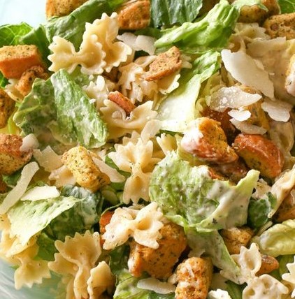 Order Kale Chicken Caesar Pasta Salad food online from Trunnell Gourmet Deli On 54 store, Owensboro on bringmethat.com