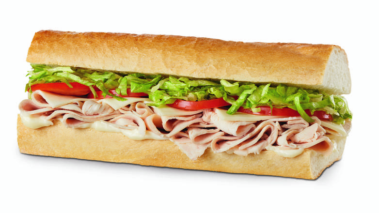 Order Turkey & Cheese (Small) food online from Dangelo Grilled Sandwiches store, Marlboro on bringmethat.com