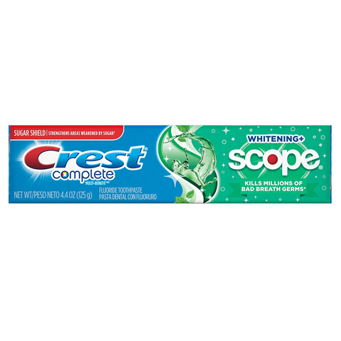 Order Crest Complete Whitening Scope 4.4oz food online from 7-Eleven store, San Diego on bringmethat.com