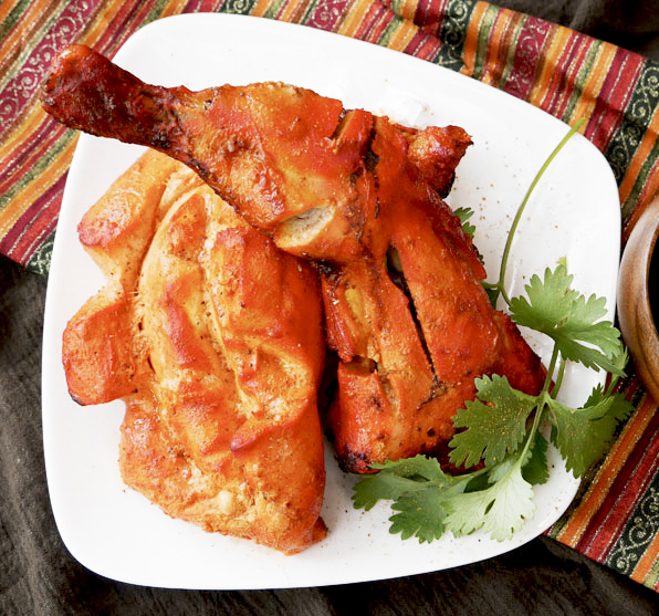 Order 14. Tandoori Chicken food online from Noori Pakistani & Indian store, San Bruno on bringmethat.com