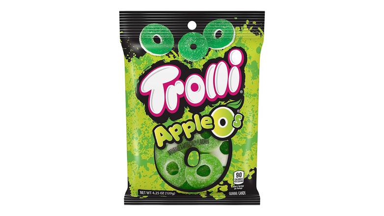 Order Trolli Apple O'S Gummy Rings Candy 4.25 oz food online from Valero Food Mart store, Murrayville on bringmethat.com