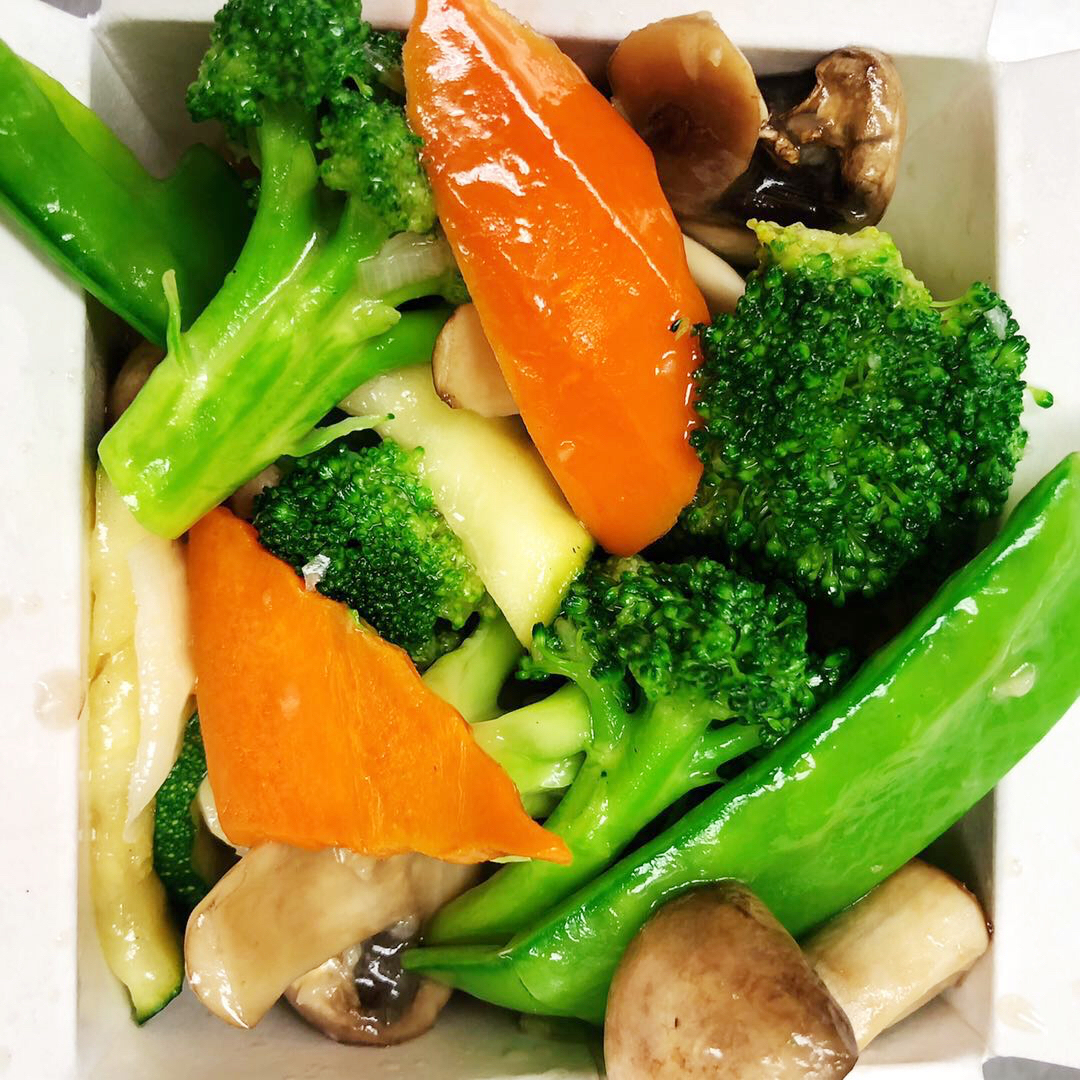Order Sauteed Vegetables Lunch food online from China A Go Go (Losee) store, North Las Vegas on bringmethat.com