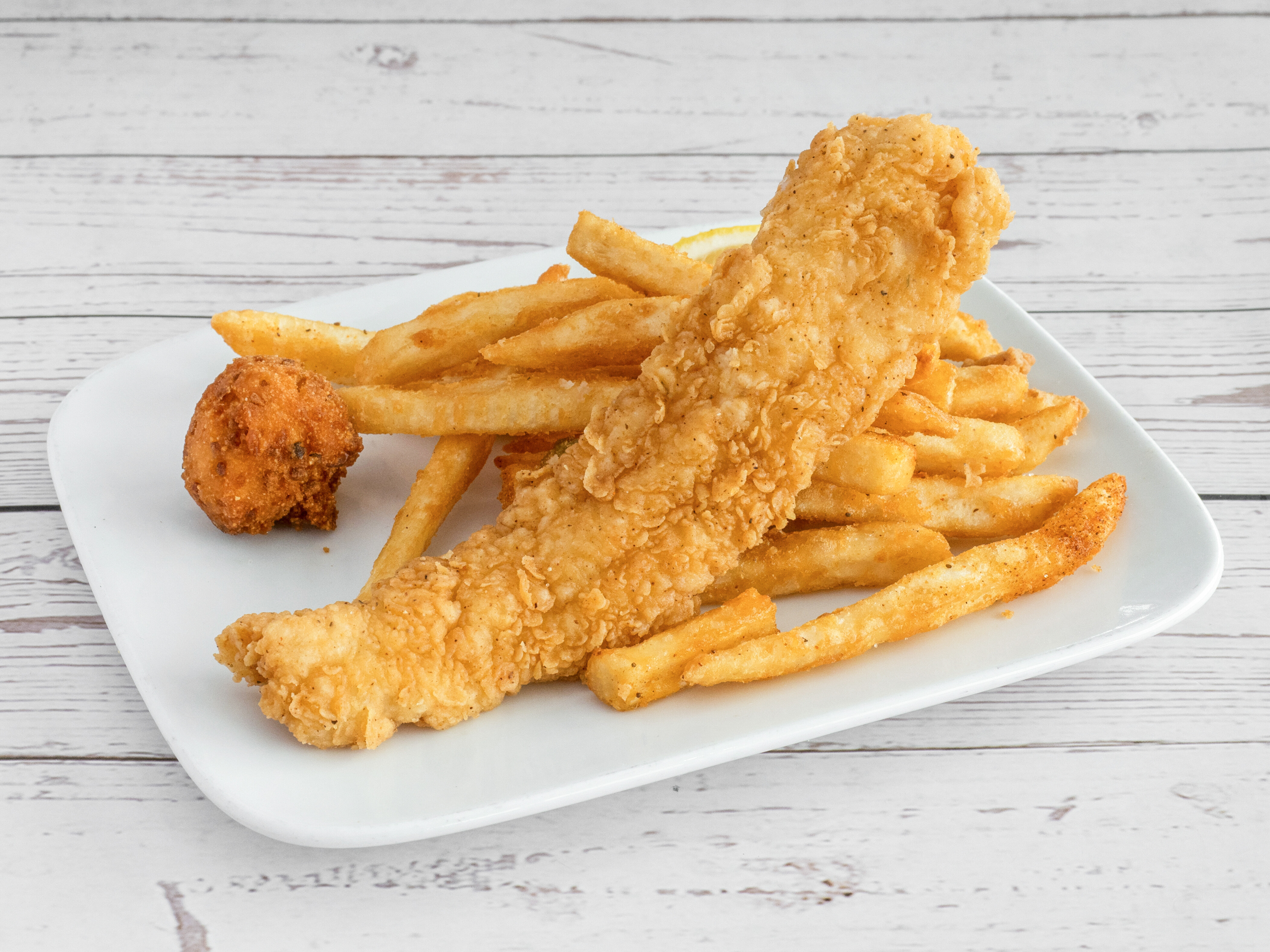 Order Kid's Chicken Tenders food online from The Catch store, Oklahoma City on bringmethat.com