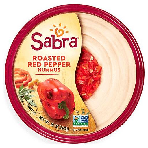 Order Sabra Red Pepper Hummus (10 OZ) 102622 food online from BevMo! store, Greenbrae on bringmethat.com