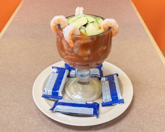 Order Shrimp Cocktail food online from La Gran Villa store, Bakersfield on bringmethat.com