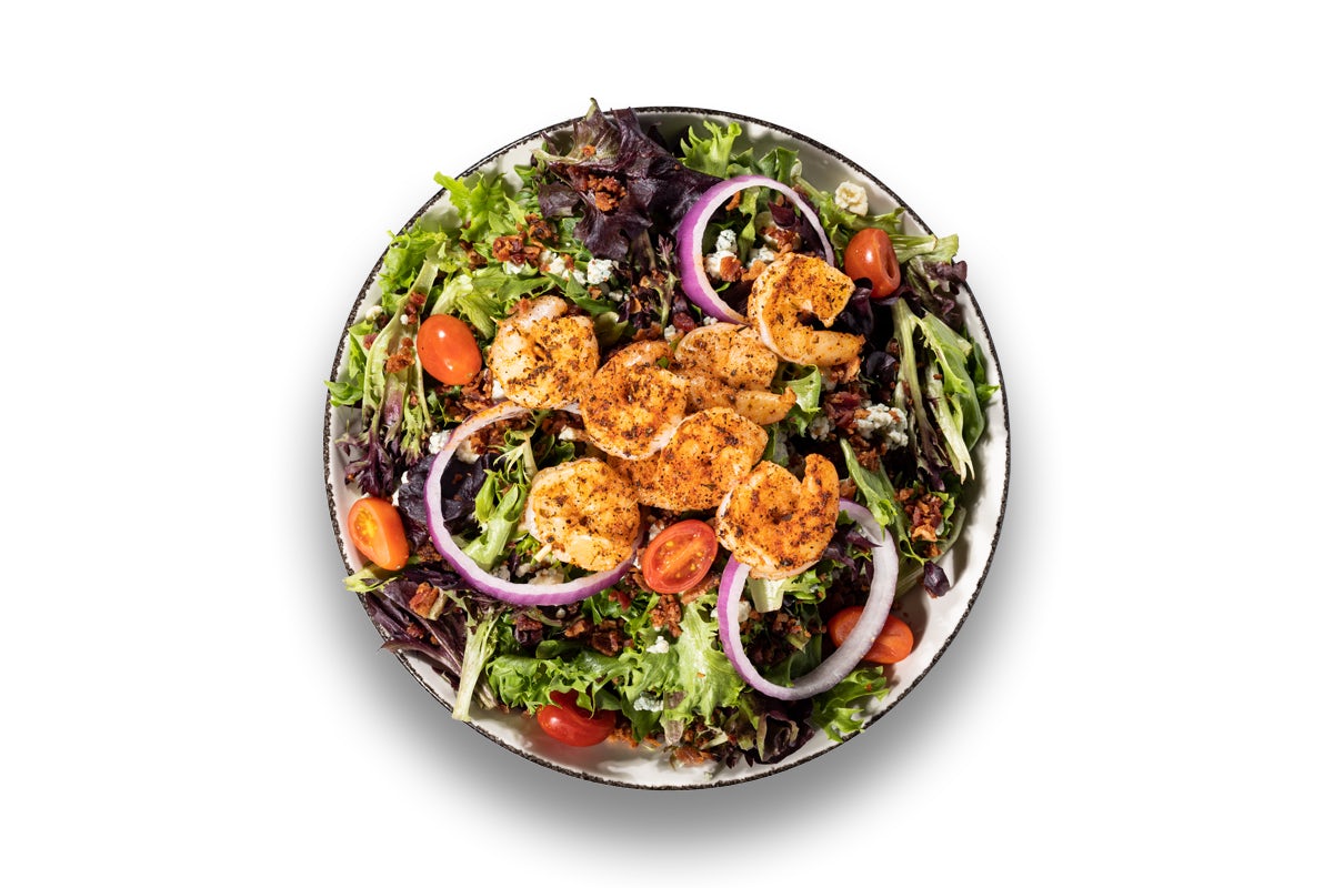 Order Black & Bleu Shrimp Salad food online from The Greene Turtle store, Hunt Valley on bringmethat.com