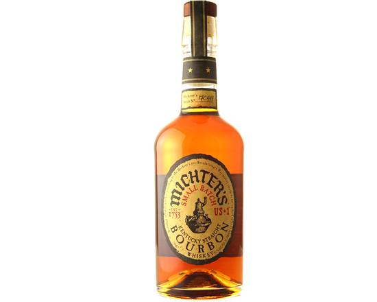 Order Michters Bourbon, 750mL liquor (45.7% ABV) food online from Ranch Market Too store, Yountville on bringmethat.com