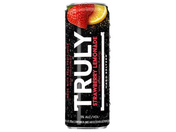 Order TRULY Hard Seltzer Strawberry Lemonade Spiked & Sparkling Water - 6x 12oz Cans food online from Eagle Liquor & Wine store, Chattanooga on bringmethat.com