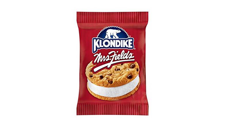 Order Mrs. Fields Chocolate Chip Cookie Ice Cream Sandwich food online from Trumbull Mobil store, Trumbull on bringmethat.com