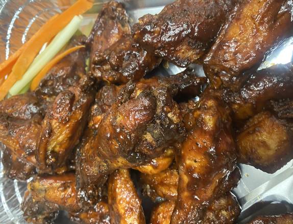 Order 25pcs Wings food online from Whole Hog Cafe store, Yonkers on bringmethat.com