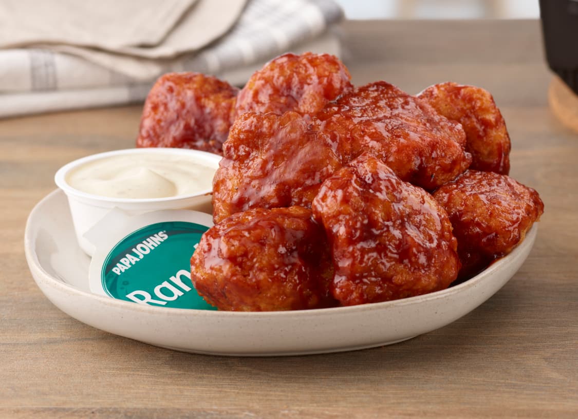 Order Chicken Poppers food online from Papa Johns Pizza store, Canton on bringmethat.com