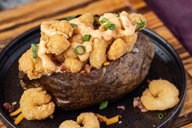 Order Shrimp Spud food online from Ember Smoked Bbq store, Normal on bringmethat.com