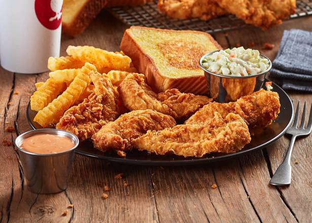 Order Chicken Finger Plate - Buffalo 4 Fingers food online from Zaxby's store, Bryant on bringmethat.com