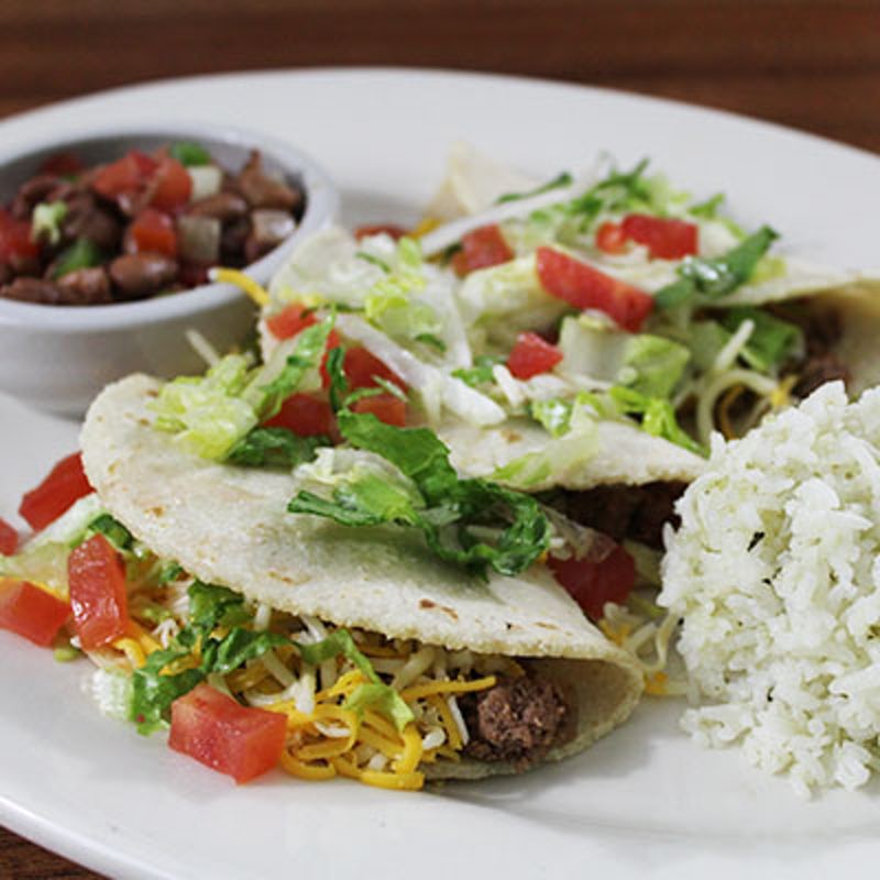 Order Gluten-Sensitive Soft Taco Plate food online from Abuelo store, Myrtle Beach on bringmethat.com